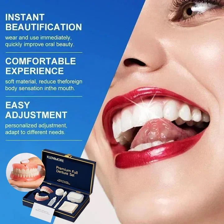 🌎Ends Today: 50% OFF! ⏰KLENIMORE™ Custom-Fit — Designed for Comfort and a Natural-Looking Smile