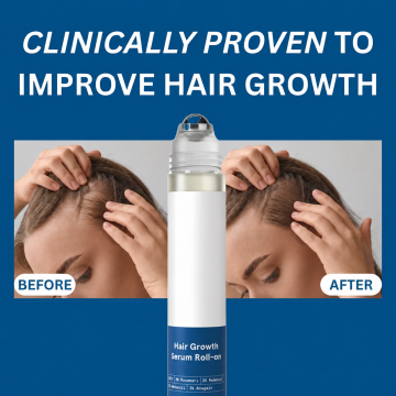 🔥 Thinning Hair? Roll On for Fuller-Looking Hair Fast