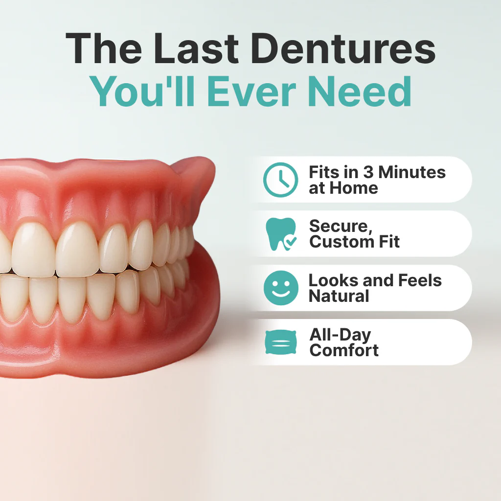 🌎Ends Today: 50% OFF! ⏰KLENIMORE™ Custom-Fit — Designed for Comfort and a Natural-Looking Smile
