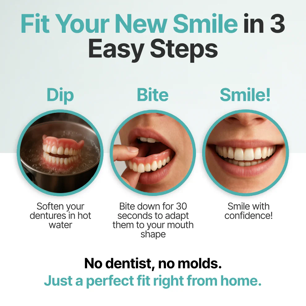🌎Ends Today: 50% OFF! ⏰KLENIMORE™ Custom-Fit — Designed for Comfort and a Natural-Looking Smile